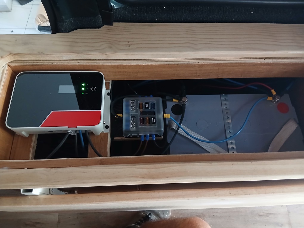 Campervan electrical installation Tenerife